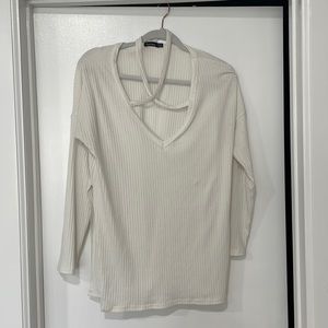 Womens Boohoo Long Sleeve Top
